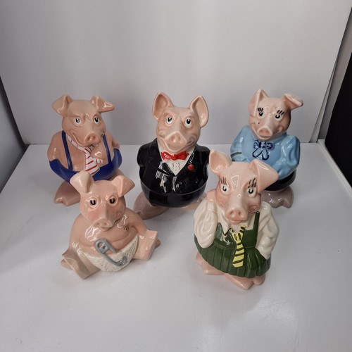 Natwest pigs full - pigs, set