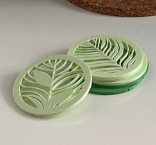 Leaf Pattern Coasters
