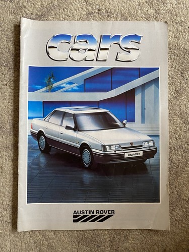 Rover cars sales brochure mid - sales,