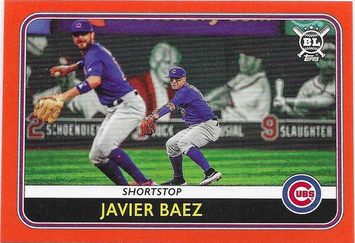 2020 topps big league - topps, orange