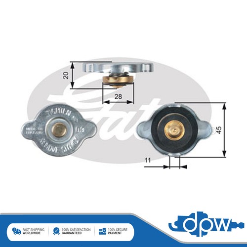Gates radiator cap - gates, fits