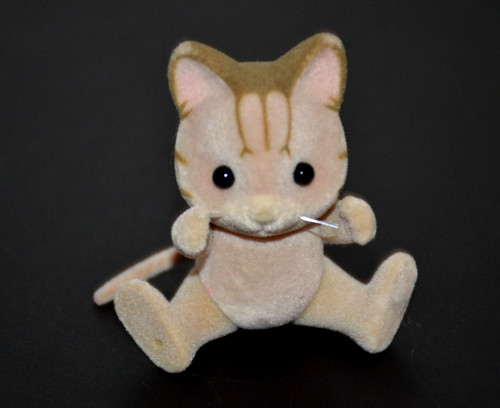 Sylvanian families striped cat - striped,