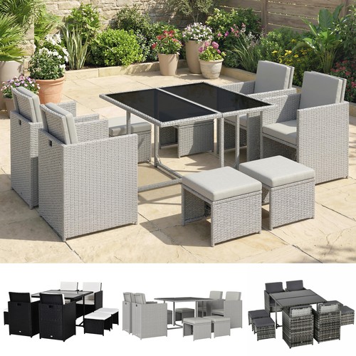 Seater rattan cube garden - rattan,