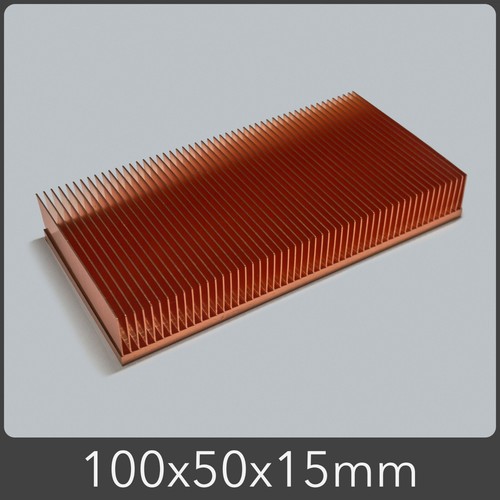 Pure copper heatsink skiving - copper,