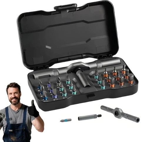 Multitool set 1 ratchet - multitool, set,24-in-1
