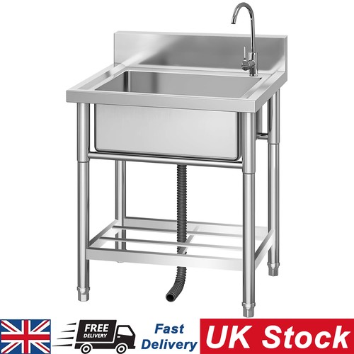 Stainless steel utility single - stainless,