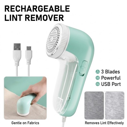 Electric defuzzer lint remover - lint,