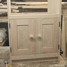 oak fronted 800mm belfast sink