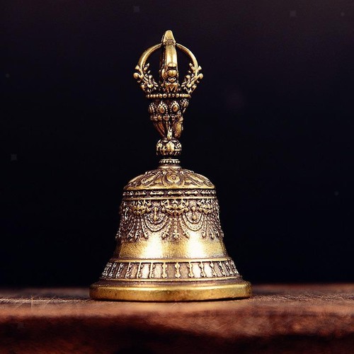 Bronze bell tibetan - bronze, bells
