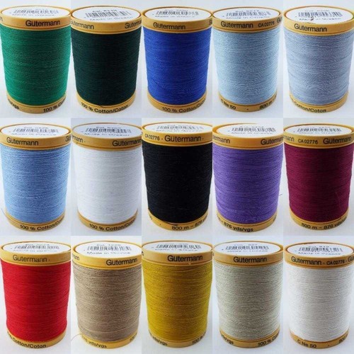 Gutermann pure cotton thread - gutermann,