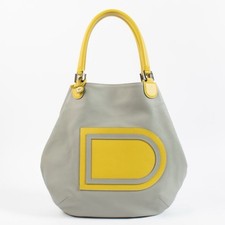 Cabas Delvaux Bicolore Polo Louise GM