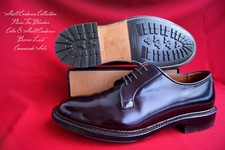 Alden Horse Leather Shell Cordovan 8.5 D Plain Toe Blucher Commando Sole Color 8