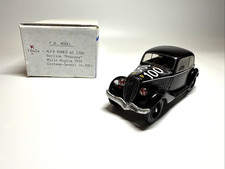F.B. Model 1:43 Alfa Romeo 6C 2300 Berlina “Pescara” Mille Miglia 1935...