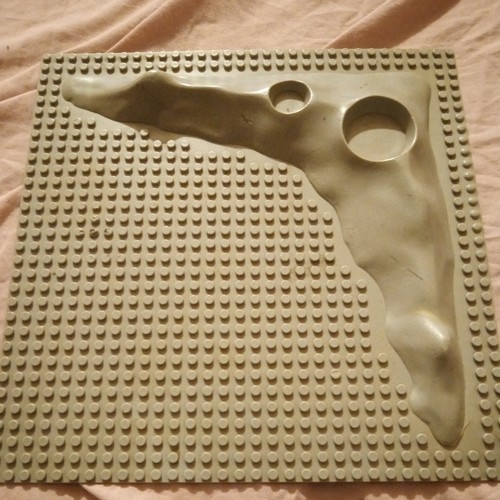 Vintage lego space - lego, plate