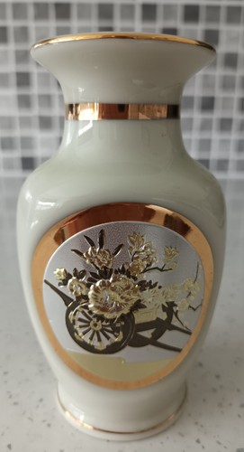Japanese art chokin - art, vase