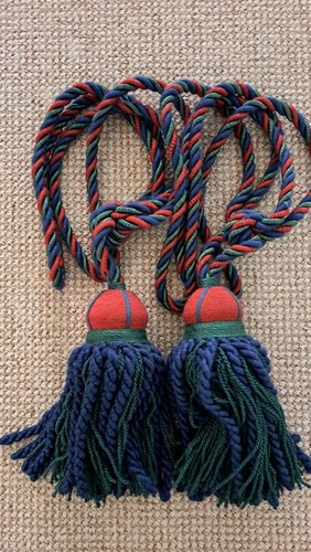 Pair oversized curtain tie - pair,