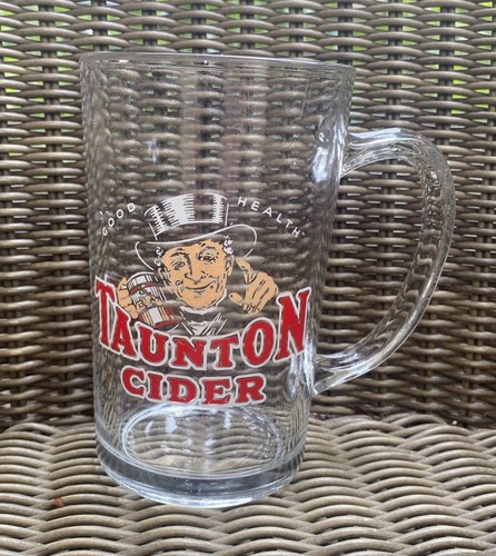 Taunton cider pint glass - cider,
