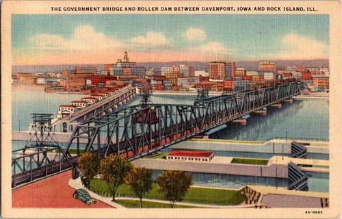 Davenport postcard the - davenport,