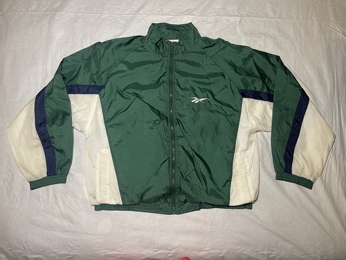 Reebok windbreaker green - reebok, &
