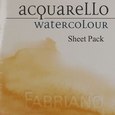 Fabriano Artistico Watercolour Paper 640 300 200gsm sheets Surfaces CP Hot press