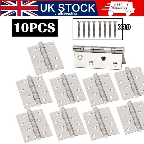 10x internal door hinges - 10x,