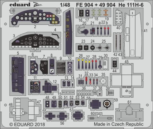 Eduard fe904 heinkel - 1:48,