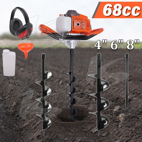 68cc petrol earth - earth, auger
