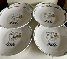 Set Of 6 Pasta Chef Large Deep