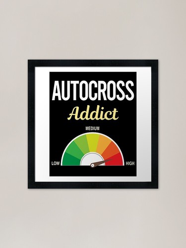 Addict autocross framed - autocross, art