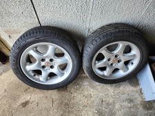 MGF 6 Spoke Wheels With New
