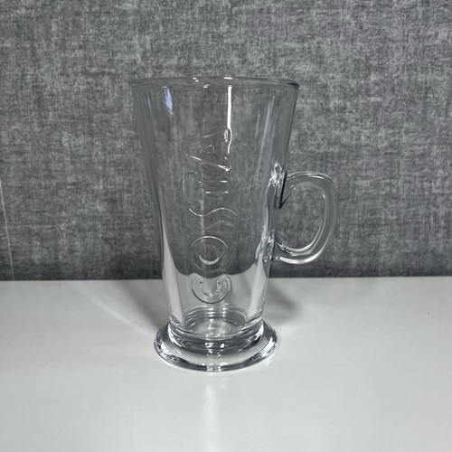 Costa coffee clear glass latte - costa,