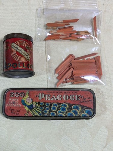 Vintage gramophone needles set - needles,