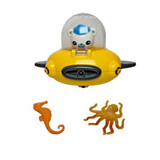 Octonauts Gup D Drill Submarine Vehicle Captain Barnacles Sea Creatures Water