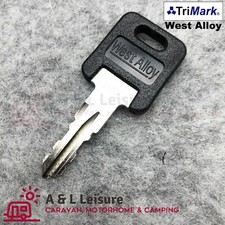 Caravan Door Lock Key WD126