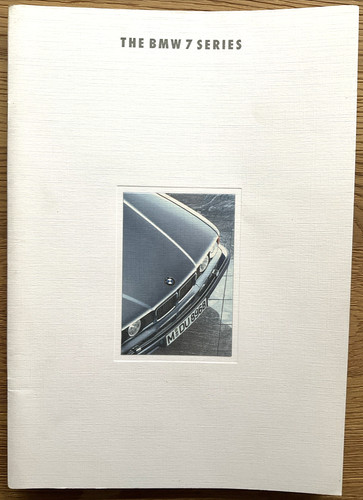 Bmw e32 series - bmw,