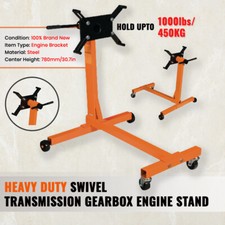 Sale!Professional 450kg Swivel Transmission Gearbox Engine Stand Support 1000lbs