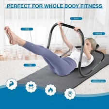 Abdominal Trainer Crunch Roller Sit Up Ab Exercise Machine Home Gym Abs Work Out