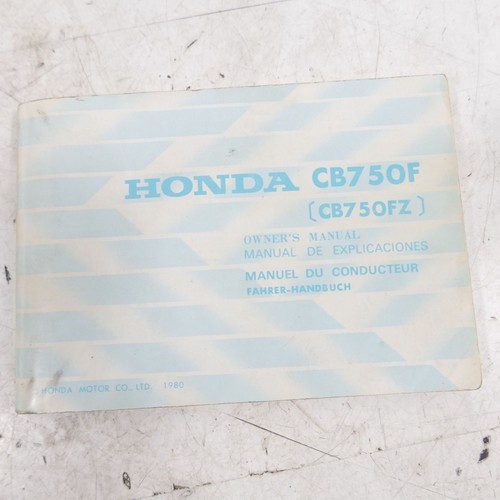 Honda 750 owner - cb, f