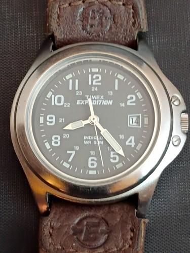Timex expedition indiglo 50m - timex,
