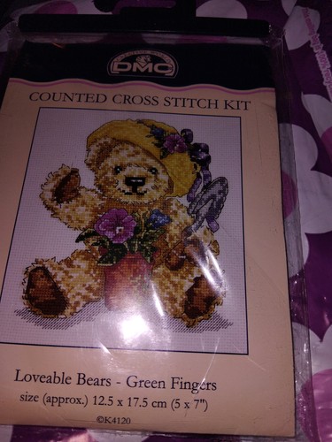 Lovely cute teddy cross stitch - teddy,