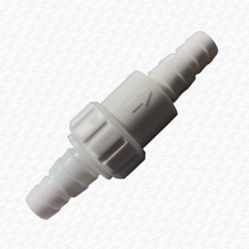 Washing Machine Dishwasher Grey Outlet Hose Non Return Valve One Way Valve