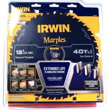 1 Ct Irwin Marples Extended Life Resharpenable Oversized Carbide 12" Saw Blade