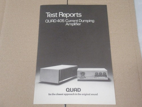 Quad 405 amplifier - quad,