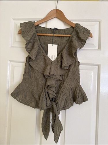 Zara khaki green - zara,