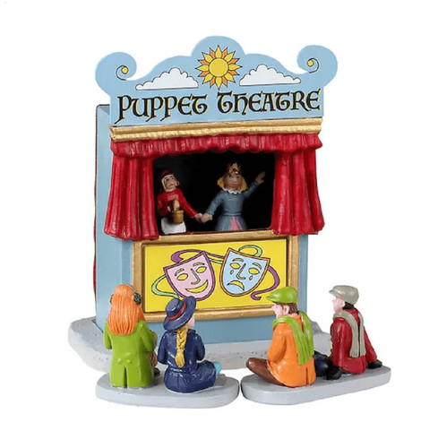 Lemax puppet theatre table - theatre,