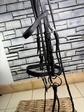 S/H English Complete Lead Rein Showing Bridle -Brown- Small Pony