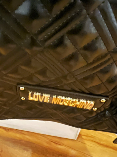 Love moschino black quilted - love,