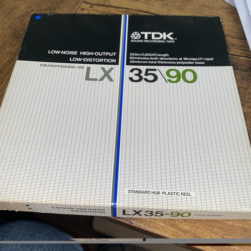 Tdk 90b 7 inch - lx, 35/90b