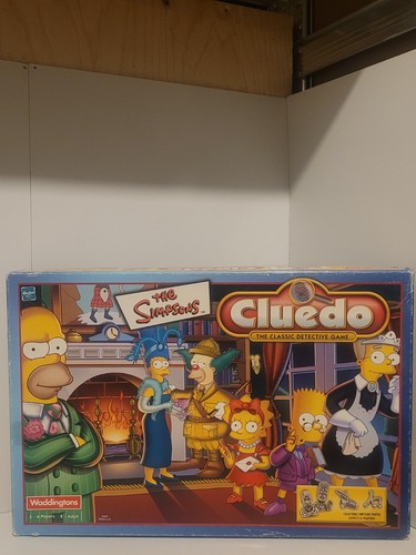 The simpsons cluedo board game - simpsons,