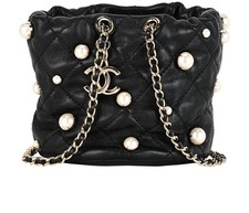 Chanel Mini Pearl Bucket Bag